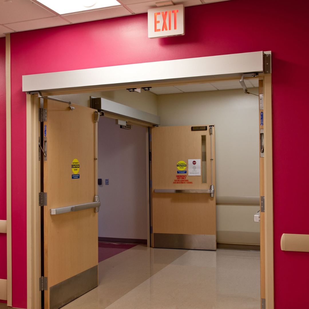 Fire-rated door